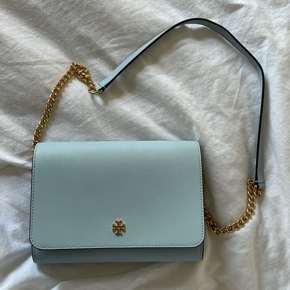 TORY BURCH Emerson Chain Wallet Crossbody - Picture 2 of 8